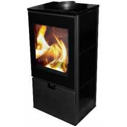 Krbová kamna Thorma CREMONA TOP černá/černá keramika