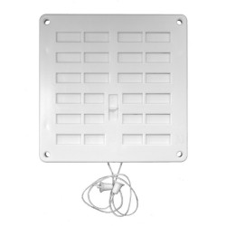 Uzavíratelná čtyřhranná žaluzie C-PM-R 200x200 mm