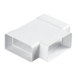 Plastový T - kus plochý 60x120 mm