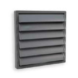 Plastová protidešťová žaluzie WFK průtočná plocha 210 mm