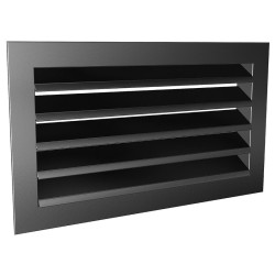 Protidešťové žaluzie 300 x 300 mm pozink