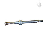 Klapka 150 mm kruhového potrubí s táhlem