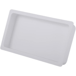 Plastová záslepka čtyřhranná 60x120 mm