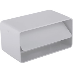 Plastová spojka na potrubí se zpětnou klapkou 60x120mm