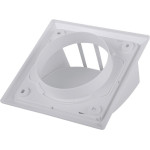 Plastová venkovní samočinná klapka s krytem průměr 100 mm