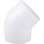 Plastové koleno 45° průměr 100 mm