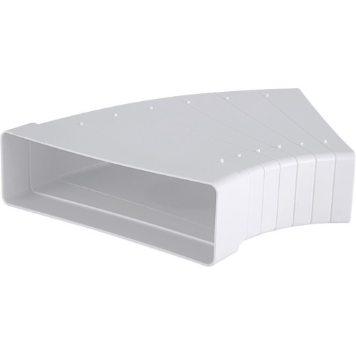 Plastový oblouk horizontální segmentový 60 x 204 mm