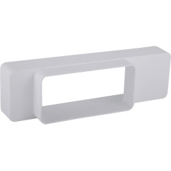 Plastový přechod pravoúhlý 120x60/204x60 mm