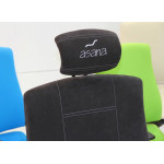 Ergonomická židle Ásana Alcantara line Violet