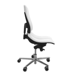 Ergonomická židle Ásana Steel Basic Ekokůže, Anthracite