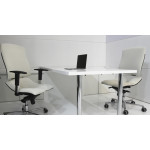 Ergonomická židle Ásana Steel Basic Ekokůže, Anthracite