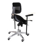 Ergonomická židle Ásana Medic Dent Ekokůže, Light Blue