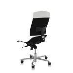 Ergonomická židle Ásana Steel Standard Textil Black 
