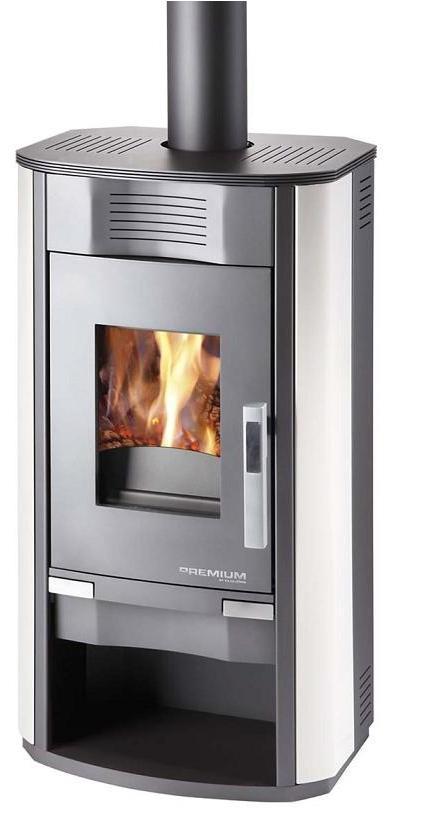 Ocelová krbová kamna