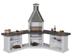 Rohové zahradní krby NORMAN